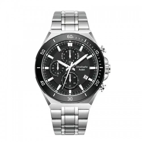 Christophe Arden CA 3007 Silver Black Steel MCFTBBA